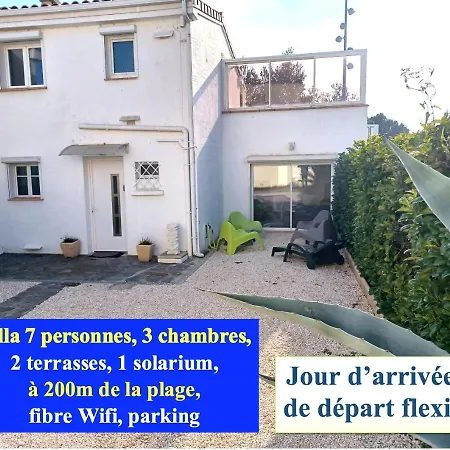 Cote Indigo - 7 Personnes, 3 Chambres, 3 Terrasses - A 150 De La Villa